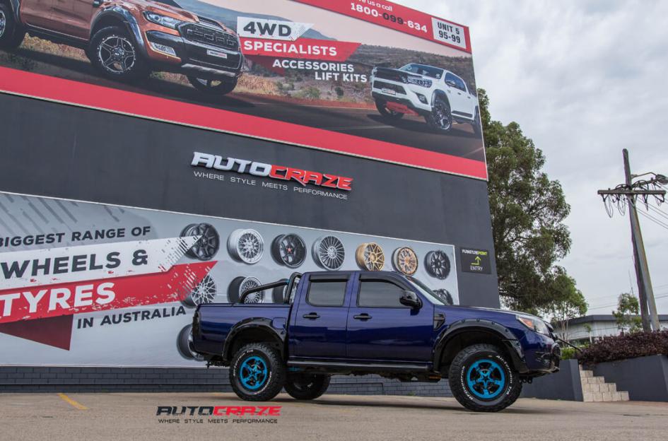 FORD RANGER ROCKSTAR XD 3 MATTE BLACK