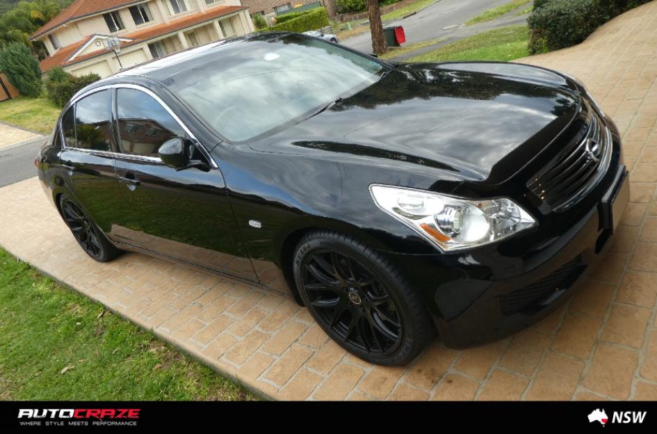 NISSAN 350GT OX111 MATTE BLACK