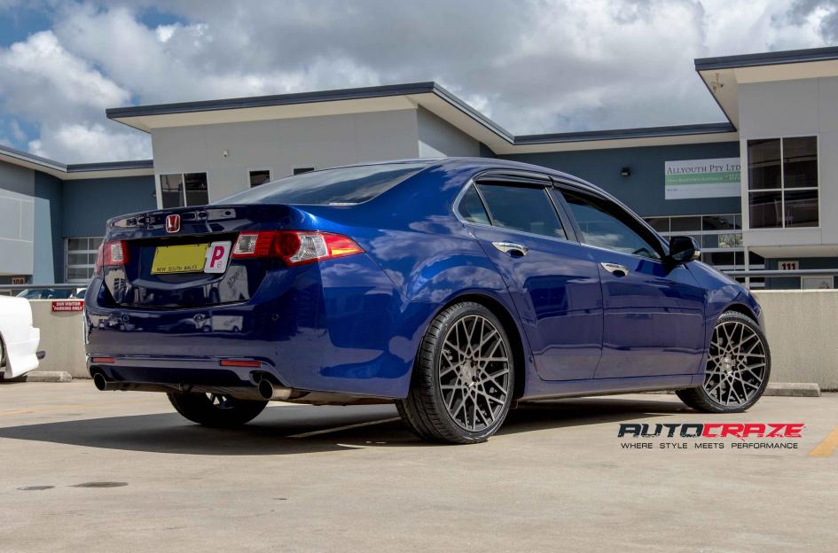 HONDA ACCORD BLQ MATTE BLACK TINTED FACE