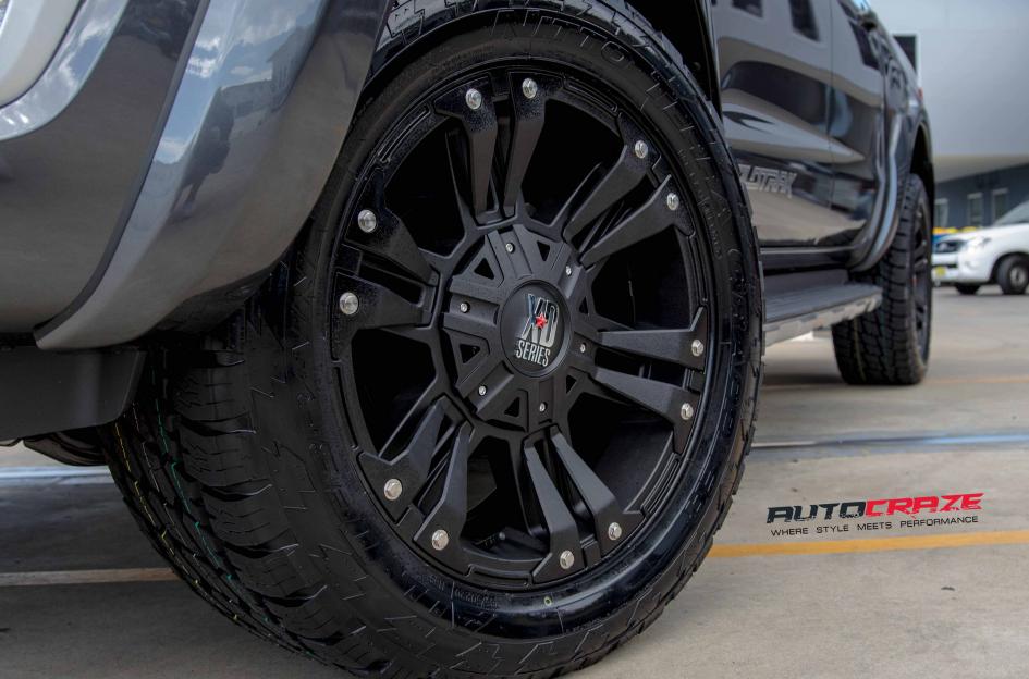 FORD RANGER MONSTER XD 2 MATTE BLACK 3