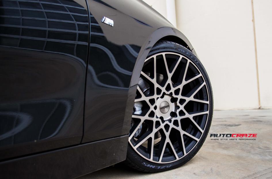 BMW 335I BLQ MATTE BLACK TINTED FACE
