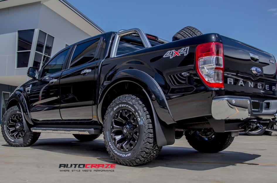 FORD RANGER ASSAULT GLOSS BLACK MILLED ACCENTS 8