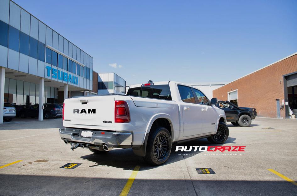 DODGE RAM SIGNAL SATIN BLACK