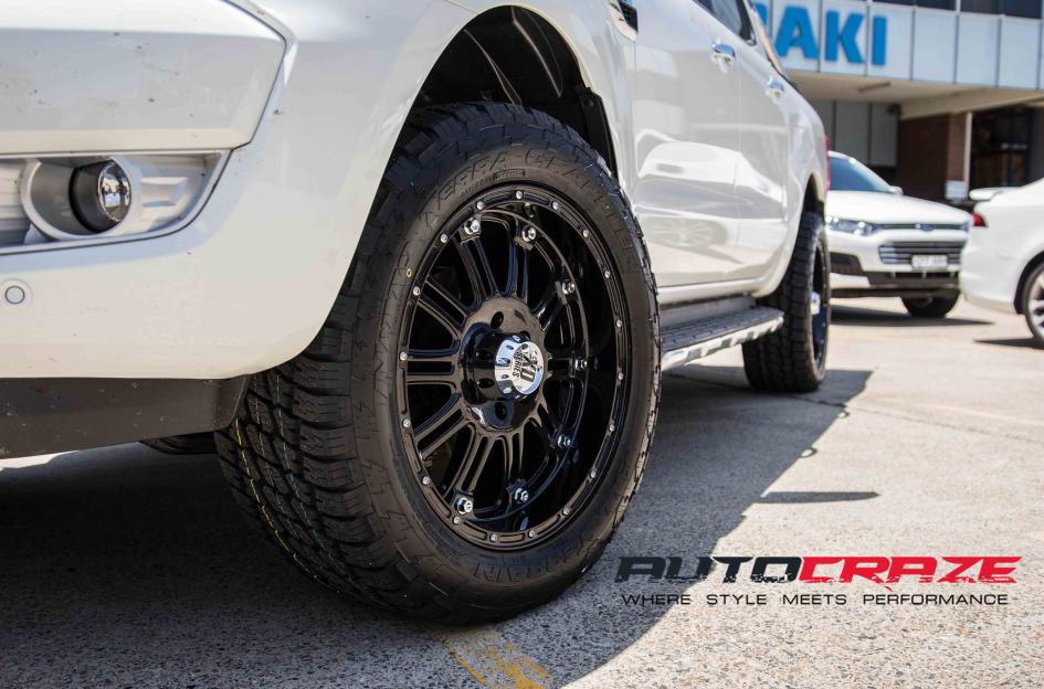 FORD RANGER HOSS XD GLOSS BLACK