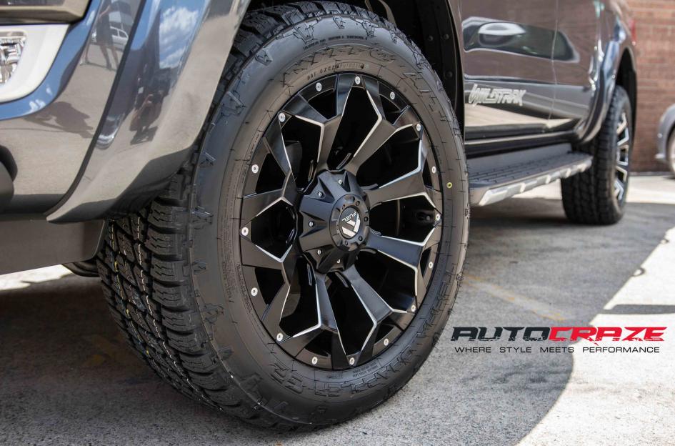 FORD RANGER ASSAULT GLOSS BLACK MILLED ACCENTS