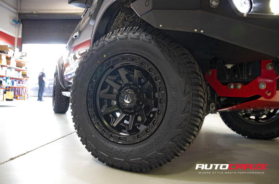 FORD RANGER COVERT MATTE BLACK