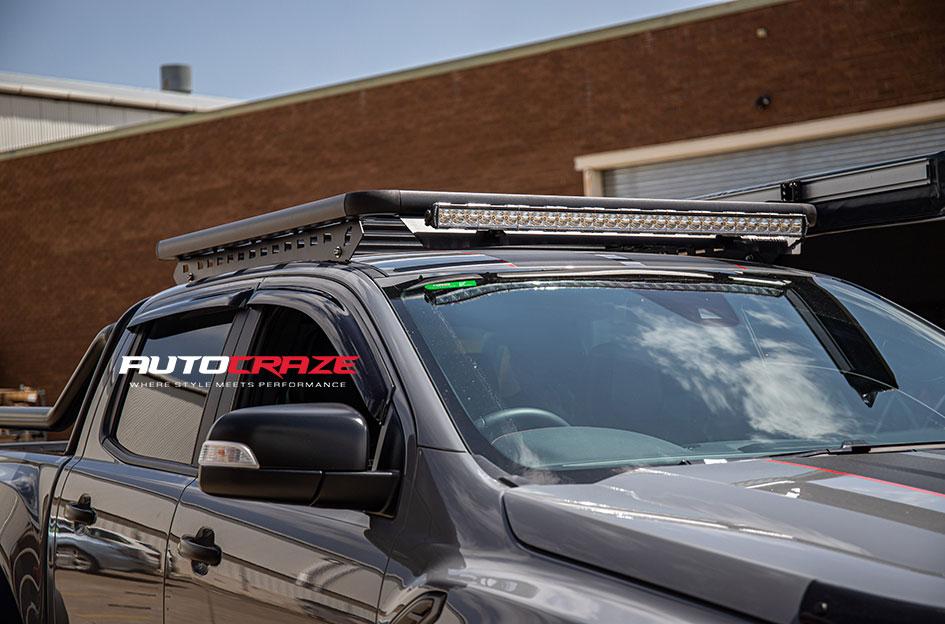 FORD RANGER RAPTOR OUTBREAK SATIN BLACK GREY TINT