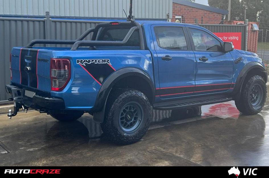 FORD RANGER RAPTOR TERRA METALLIC BLUE