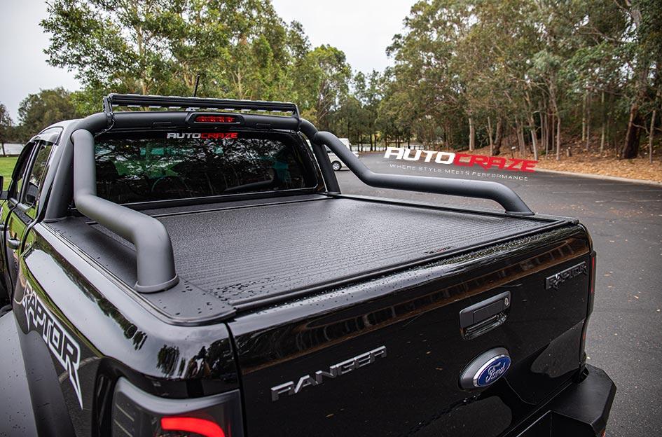 FORD RANGER RAPTOR KMC GAUNTLET XD852 SATIN BLACK