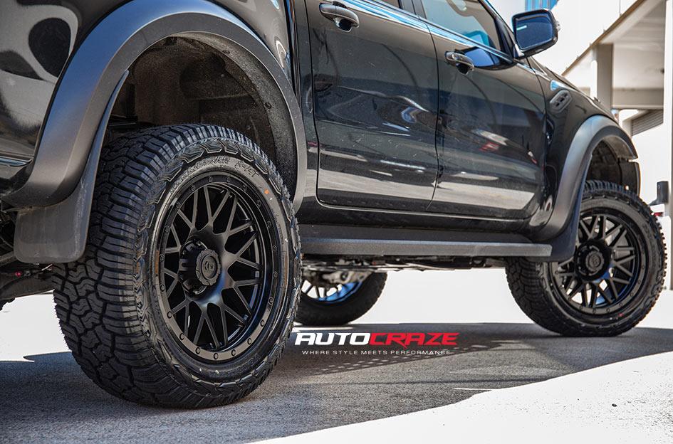 FORD RANGER RAPTOR CHAOS SATIN BLACK