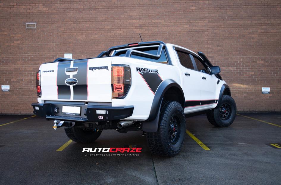 FORD RANGER RAPTOR RAMAZAN BLACK MACHINED