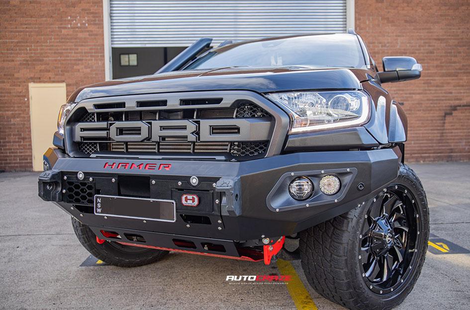 FORD RANGER CLEAVER GLOSS BLACK MILLED ACCENTS