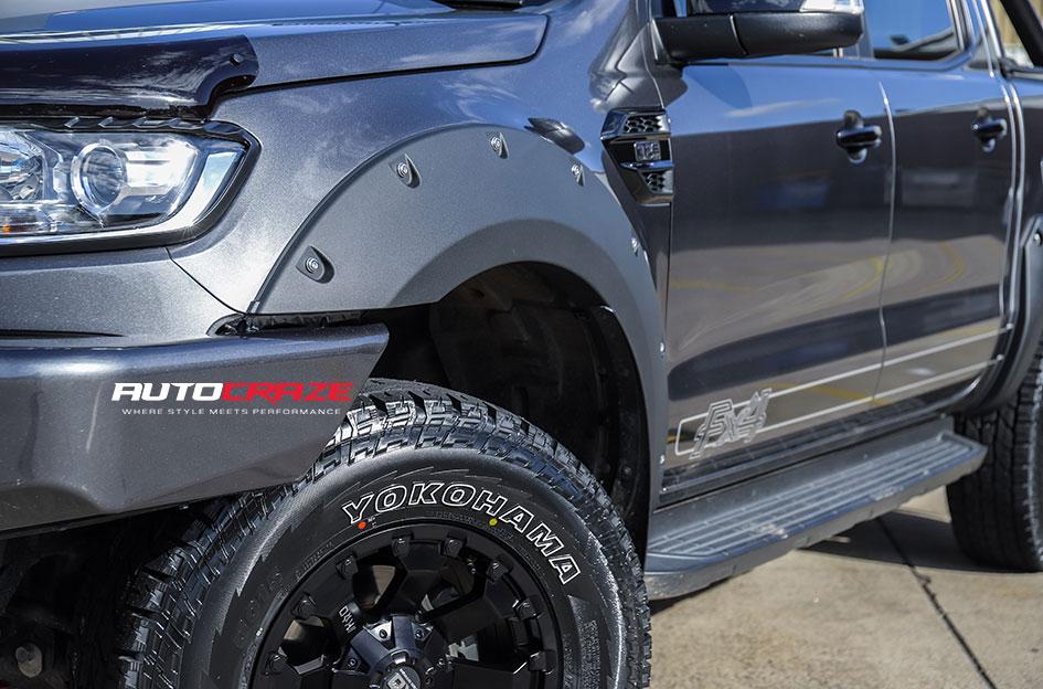 FORD RANGER AMBUSH MATTE BLACK
