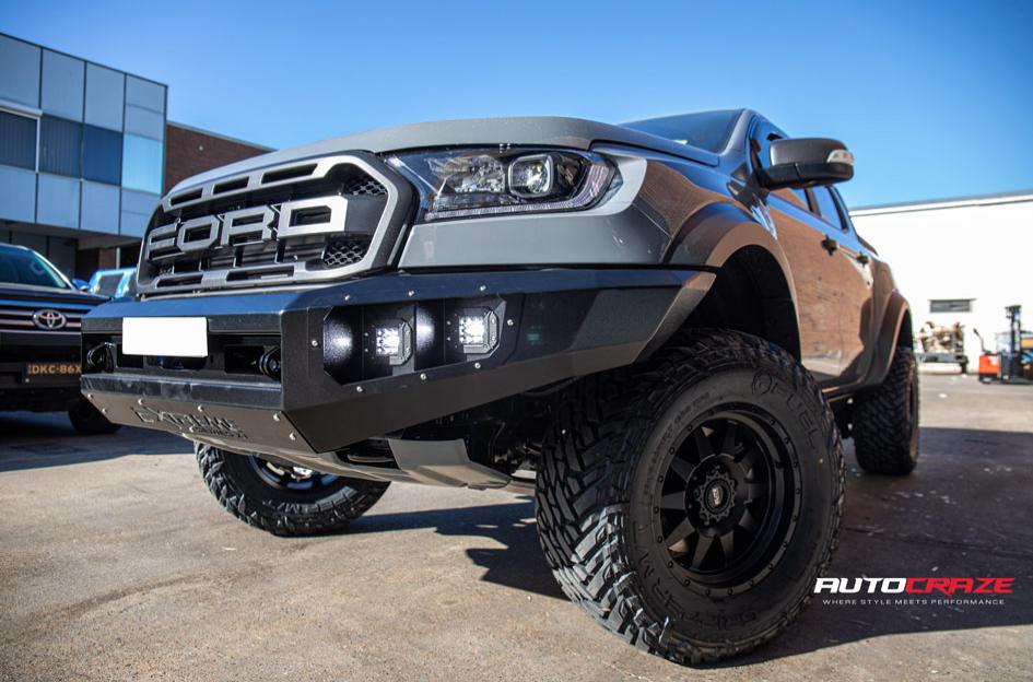 FORD RANGER RAPTOR COMBAT SATIN BLACK