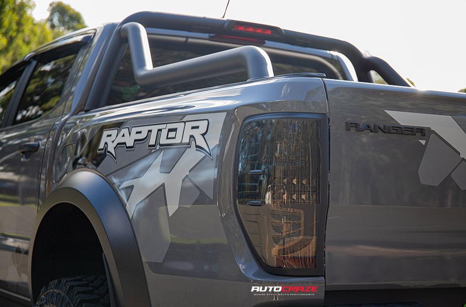 FORD RANGER RAPTOR SABBATH GREY DARK TINT
