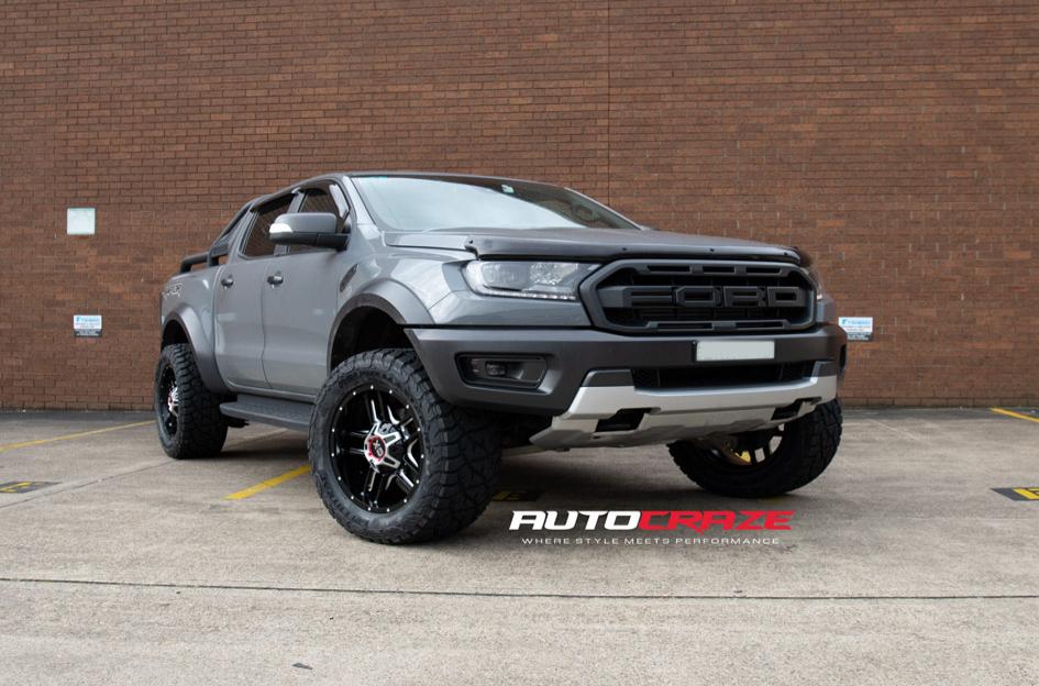 FORD RANGER RAPTOR CLAMP XD GLOSS BLACK MILLED ACCENTS