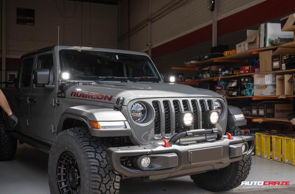 JEEP GLADIATOR MILITIA MATTE BLACK
