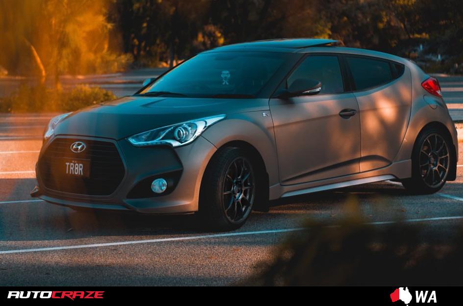 HYUNDAI VELOSTER RAIJIN DARK GUNMETAL