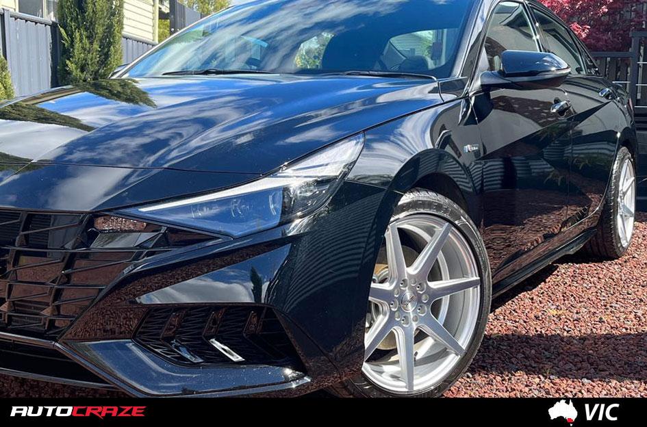 HYUNDAI I30 FAITH SILVER MACHINED FACE
