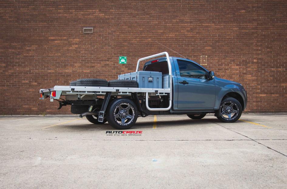 ISUZU DMAX GD04 GRAPHITE WITH MILLED ACCENTS
