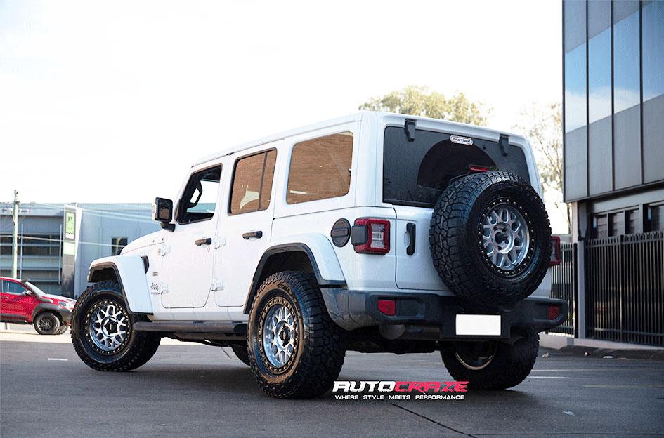 JEEP WRANGLER GRS MACHINED SATIN BLACK LIP