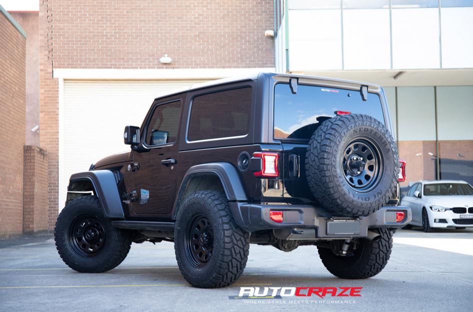 JEEP WRANGLER D HOLE BLACK