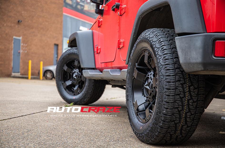 JEEP WRANGLER ROCKSTAR XD 2 MATTE BLACK