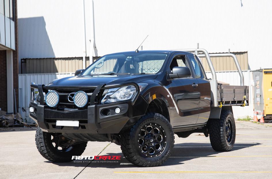 MAZDA BT 50 BOOST GLOSS BLACK MILLED ACCENTS
