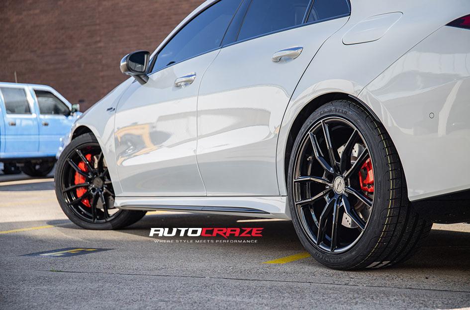 MERCEDES CLA CLASS SF11 SATIN BLACK