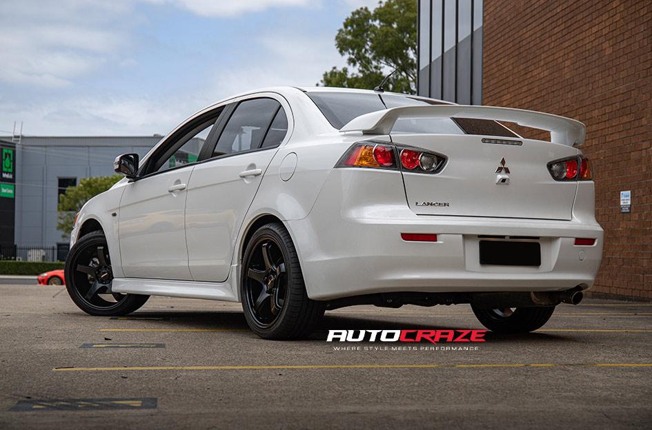 MITSUBISHI LANCER VELOCITY GRAPHITE MACHINED FACE
