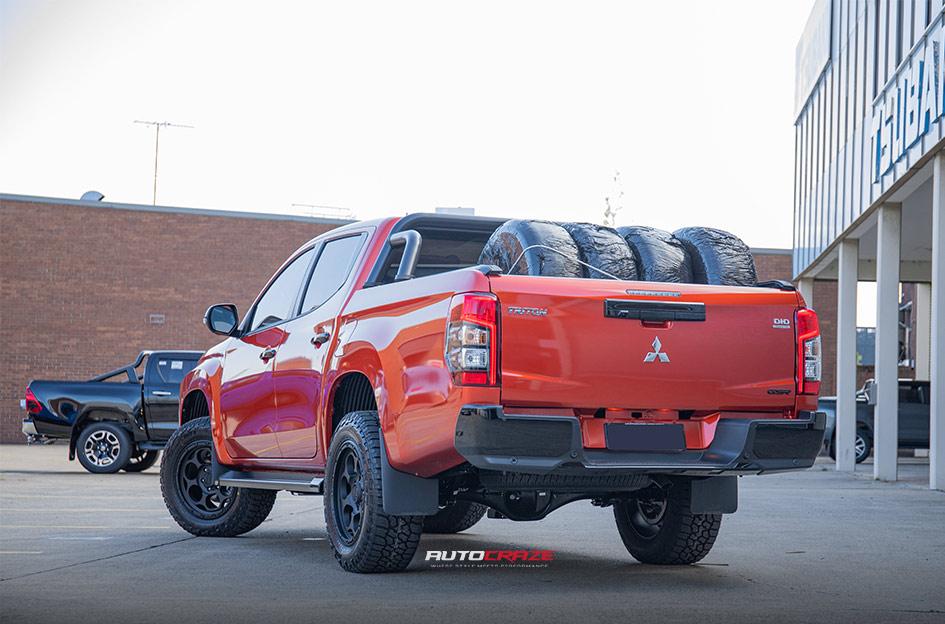 MITSUBISHI TRITON DIRTY HARRY TEXTURED BLACK