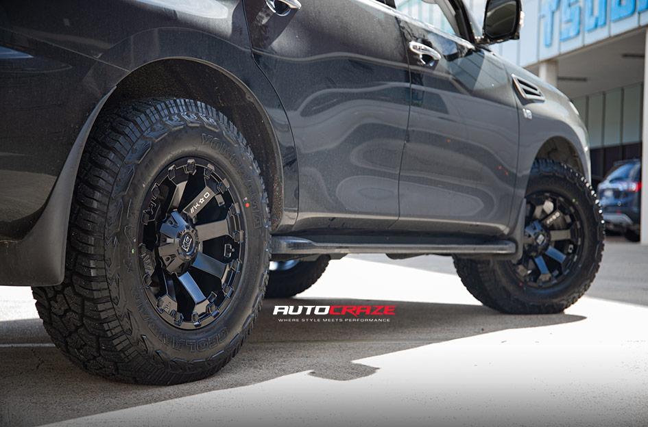 NISSAN PATROL AMBUSH MATTE BLACK