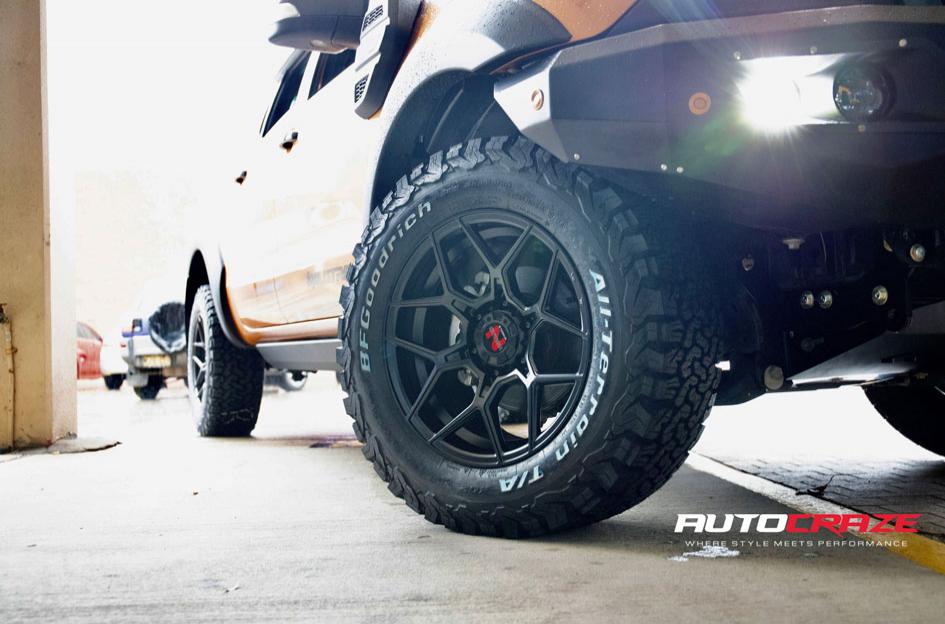 FORD RANGER SABBATH MATTE BLACK