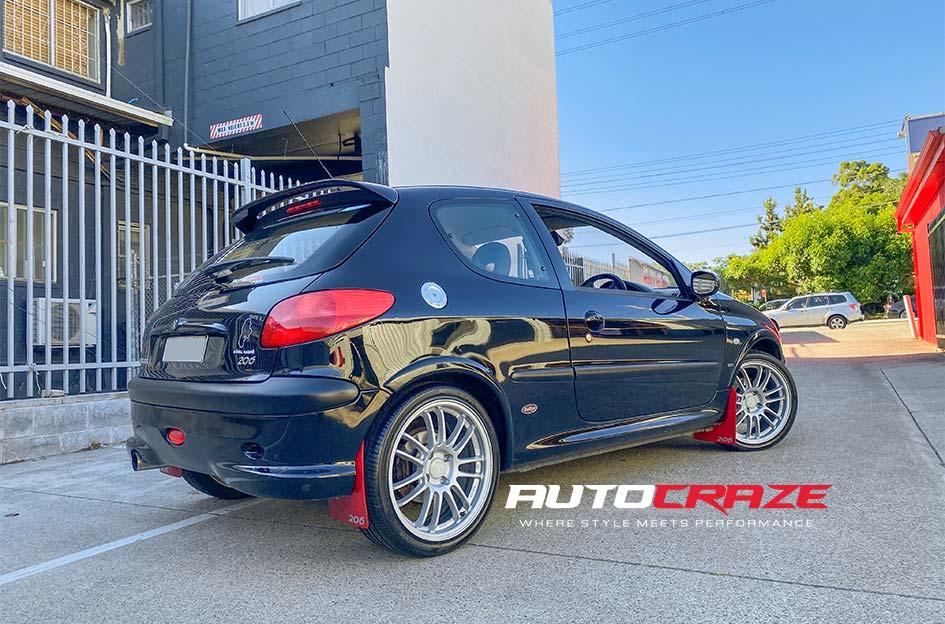 PEUGEOT 206 SF02 GLOSS GUNMETAL