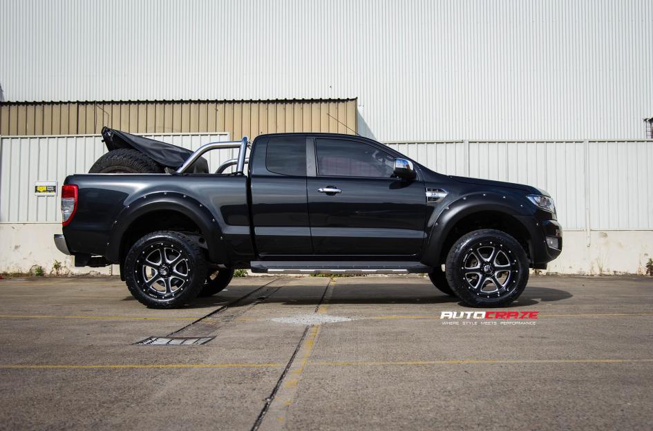 FORD RANGER EXILE SATIN BLACK MILLED ACCENTS 3