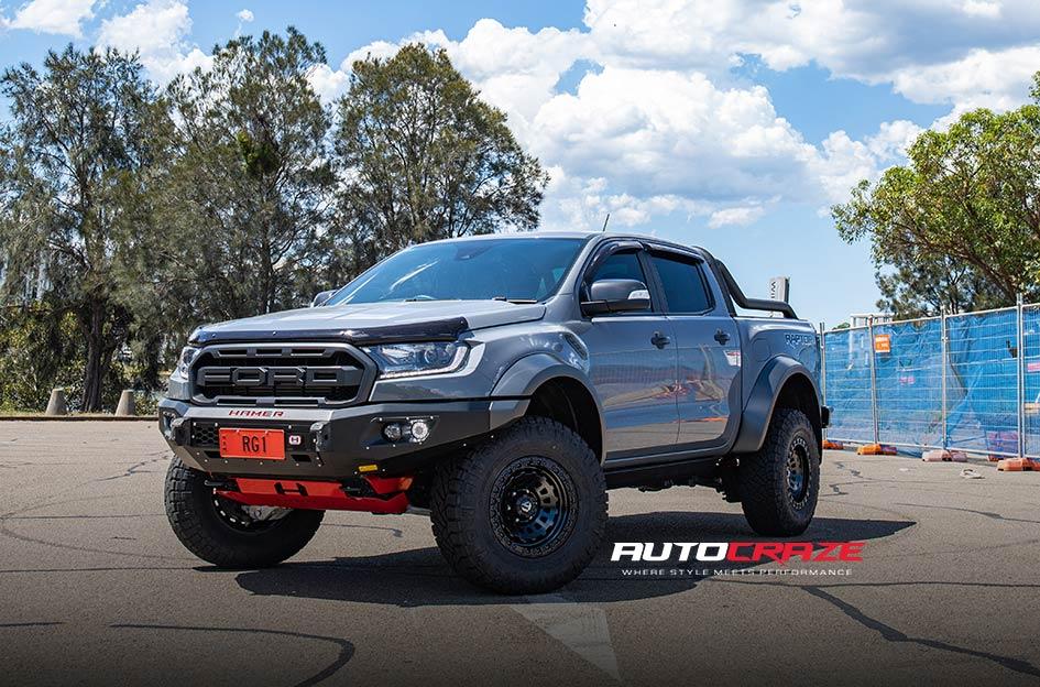 FORD RANGER RAPTOR ZEPHYR MATTE BLACK