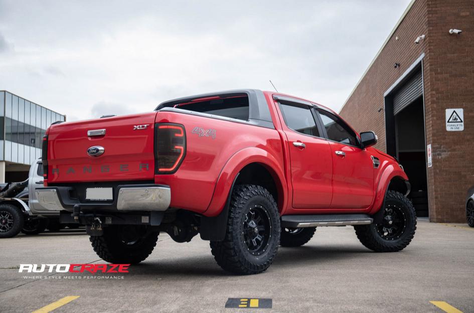 FORD RANGER HURRICANE MATTE BLACK