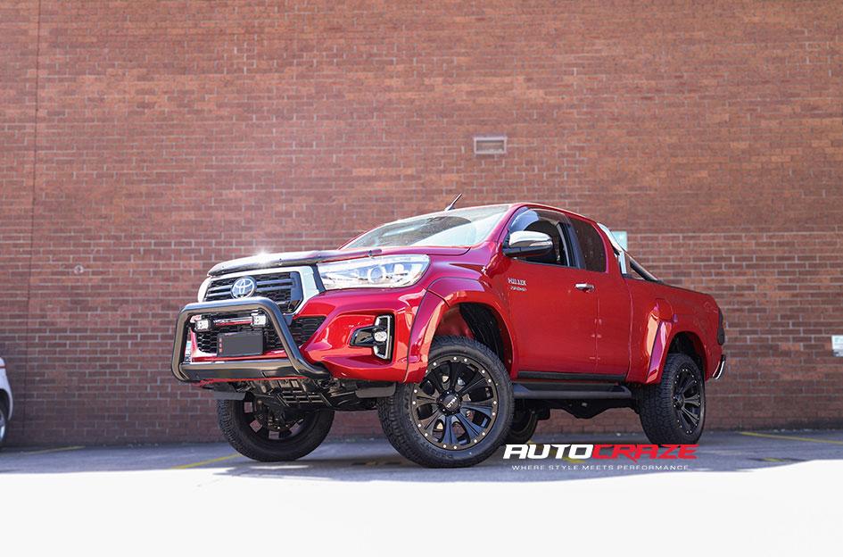 TOYOTA HILUX N80 4WD HE901 SATIN BLACK