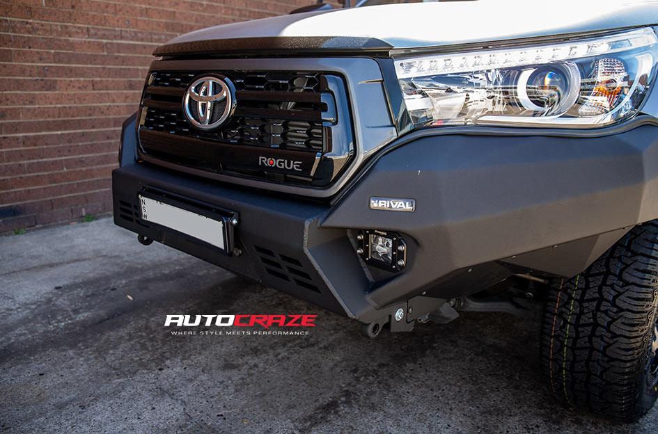 TOYOTA HILUX N80 4WD ZOMBIE SATIN BLACK MACHINED BRONZE TINT