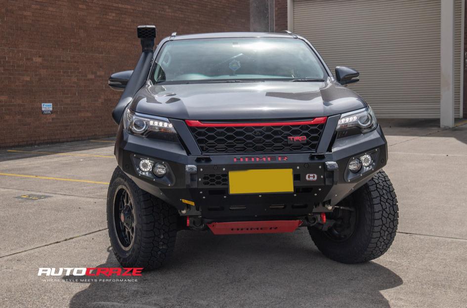 TOYOTA FORTUNER JUDGE MATTE BLACK
