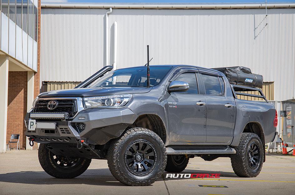 TOYOTA HILUX N80 4WD VECTOR MATTE BLACK