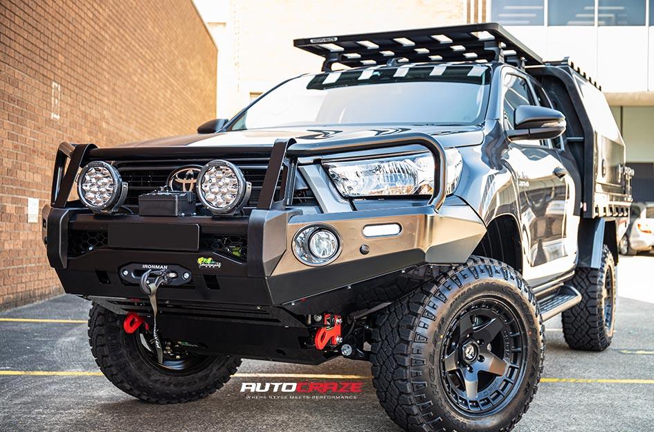 TOYOTA HILUX N80 4WD WARP SATIN BLACK