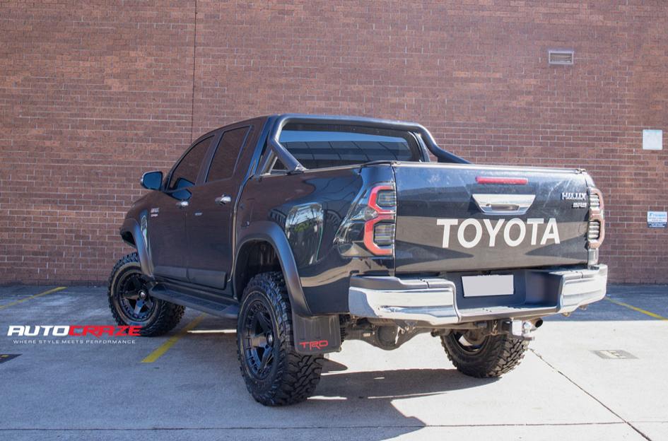 TOYOTA HILUX N80 4WD WARP SATIN BLACK