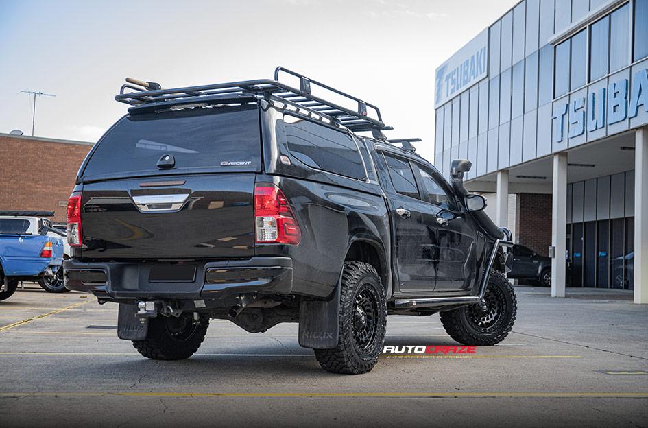 TOYOTA HILUX N80 4WD ZOMBIE SATIN BLACK