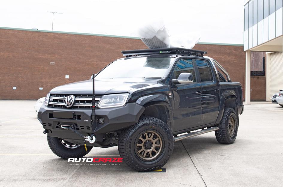 VOLKSWAGEN AMAROK HURRICANE SATIN BRONZE BLACK LIP