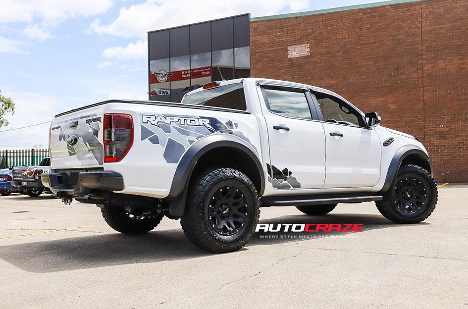 FORD RANGER RAPTOR AX200 CAST IRON BLACK