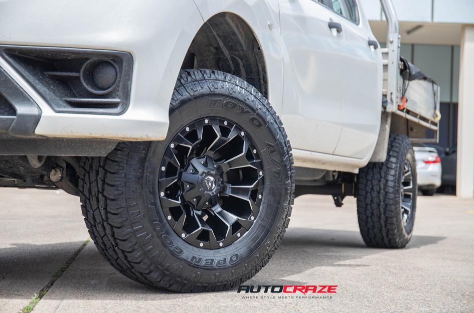 MAZDA BT 50 ASSAULT GLOSS BLACK MILLED ACCENTS