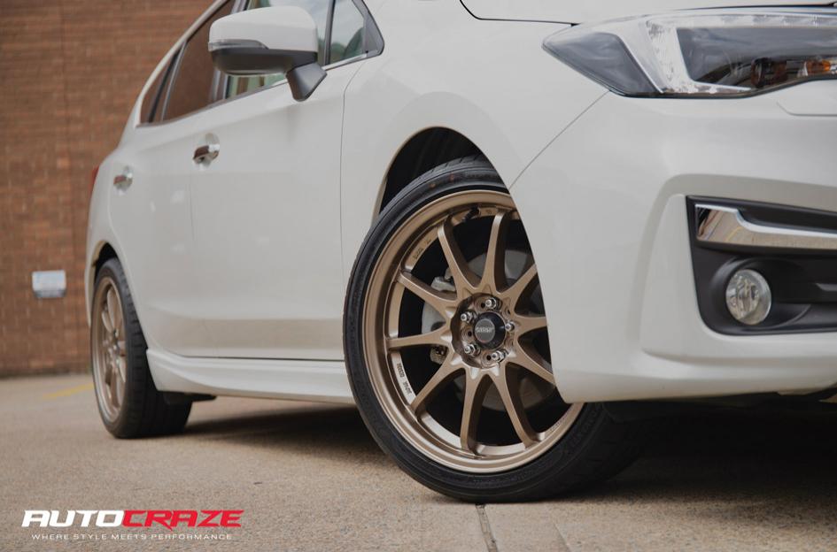 SUBARU IMPREZA ROTATE MATTE BRONZE