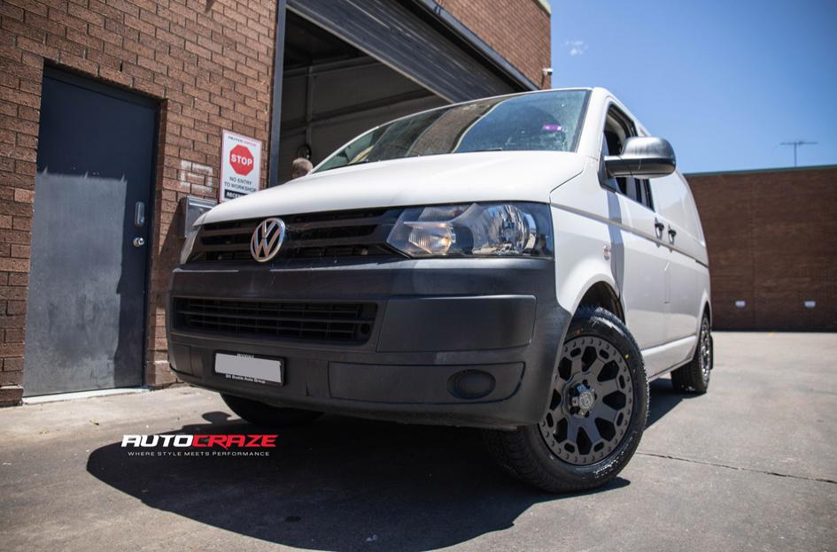 VOLKSWAGEN TRANSPORTER WARLORD MATTE GUNMETAL