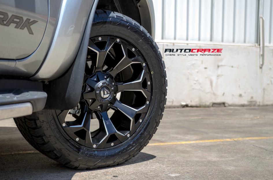 FORD RANGER ASSAULT GLOSS BLACK MILLED ACCENTS